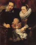 Anthony Van Dyck Family Portrait painting